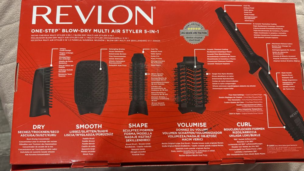 Сешоар четка Revlon One-Step BLOW-DRY MULTI AIR STYLER 5-IN-1