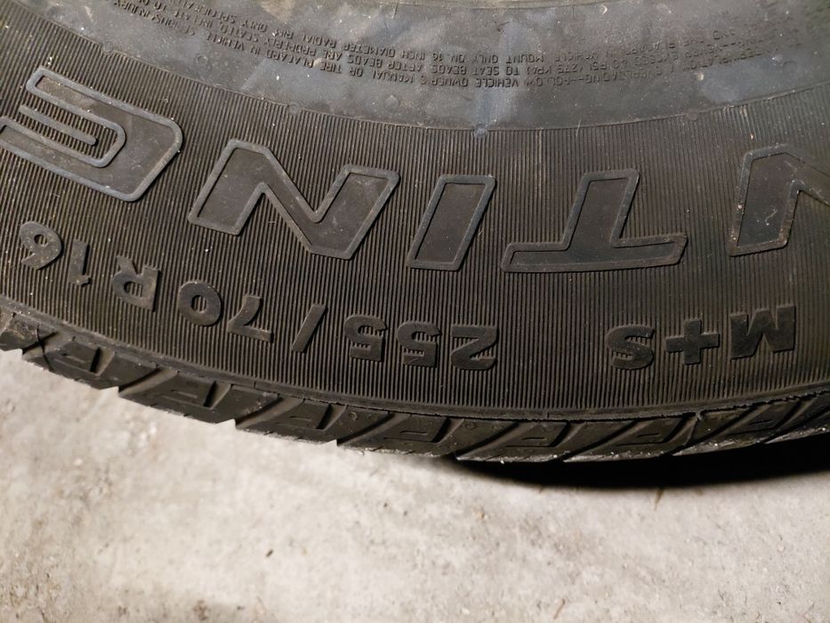 255/70/16" Continental 1бр.гуми