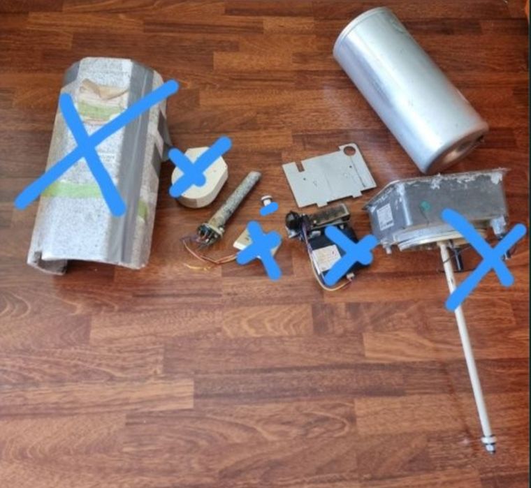 Componente boiler Carver Cascade rulotă