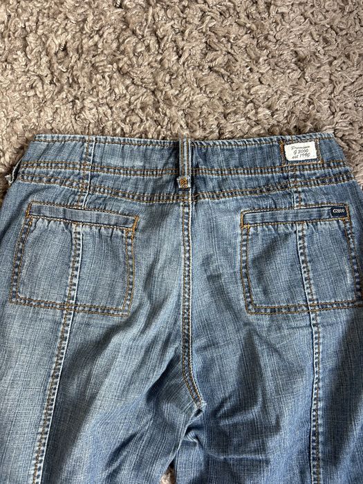 Vintage тъмносини дънки