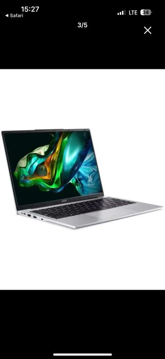 Noutbuk Acer.  Aspire Lite N4500/ DDR4. 8GB/SSD512 GB/ 15.6 FHD