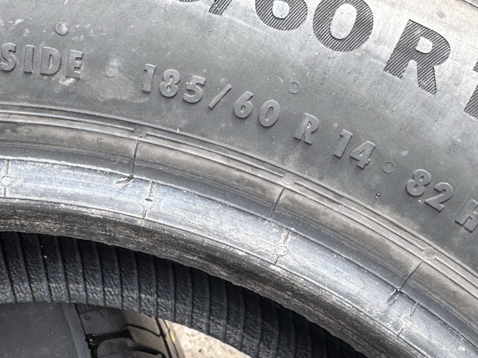 185/60/R14 Continental EcoContact6 2бр летни dot4619