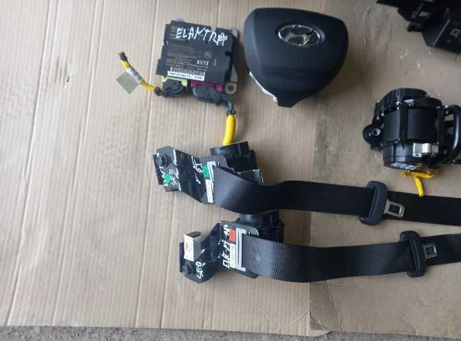 Hyundai Elantra 2022 kit airbag - set centur siguranta - plansa bord