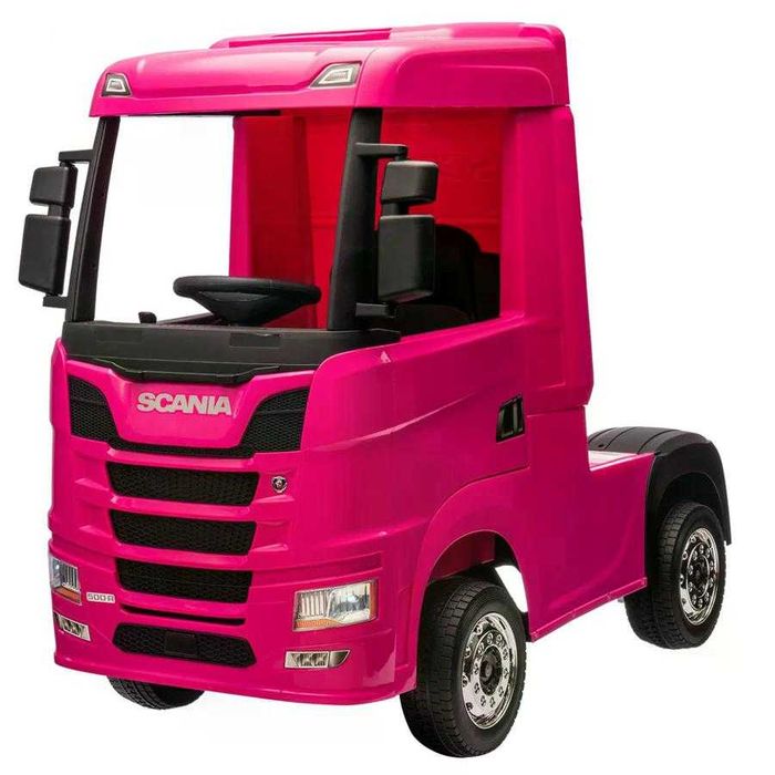Camion electric pt. copii SCANIA R-SERIES 4x45W 12V 14Ah #pink