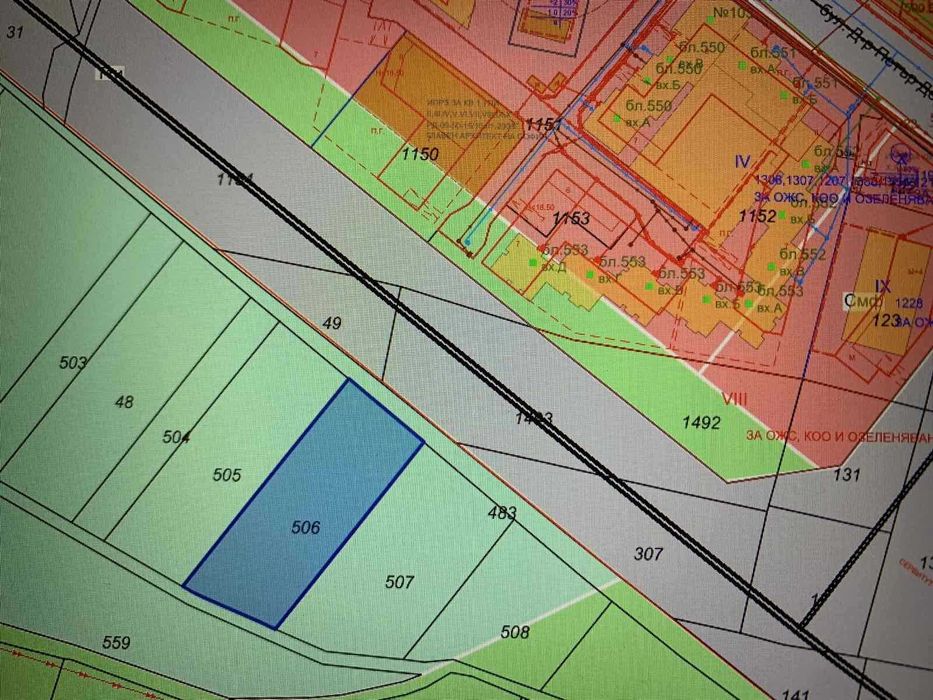 Продава се Парцел в София, Люлин 5 - 2301 кв.м за 86 €/кв.м - Снимка #2