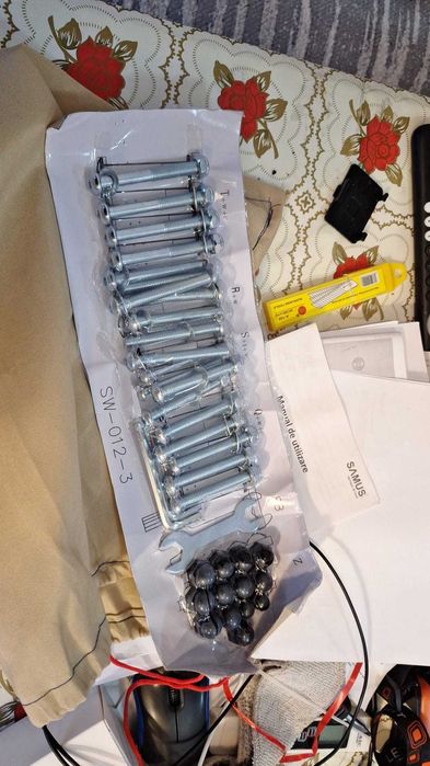 Vand Pachet 1/2 balansoar grădină Outsunny – cadru metalic + perne