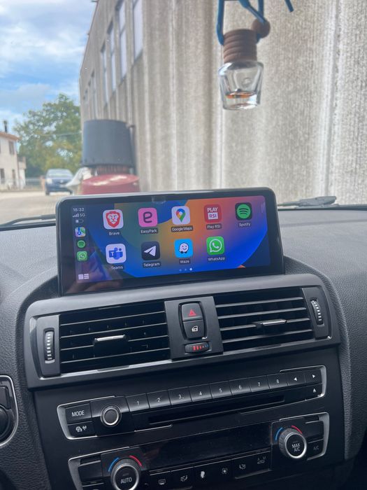 Navigatie android BMW F20 seria 1 Carplay Waze YouTube GPS