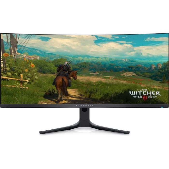 Monitor QD-OLED Alienware Gaming AW3423DWF Curbat 34 inch 0.1 ms 165 Hz HDR FreeSync Premium Pro