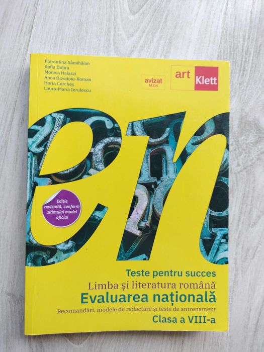 Culegeri pentru Evaluarea Națională clasa a 8-a, lb romana si matematica, Edituri Art Klett/ Booklet/ Paralela 45