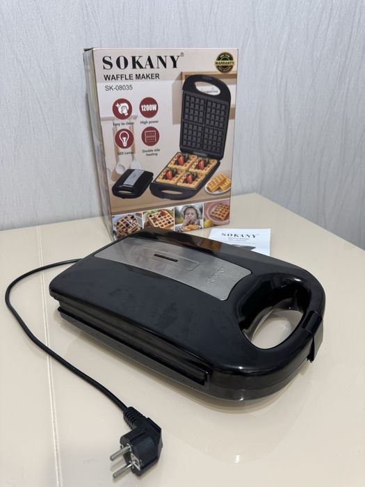 Вафельница в идеальном состоянии