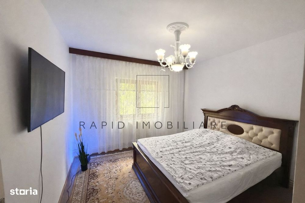 3 Camere - Piata Centrala - Etaj 2 - Bloc `90 - Suprafata 68,2 mp