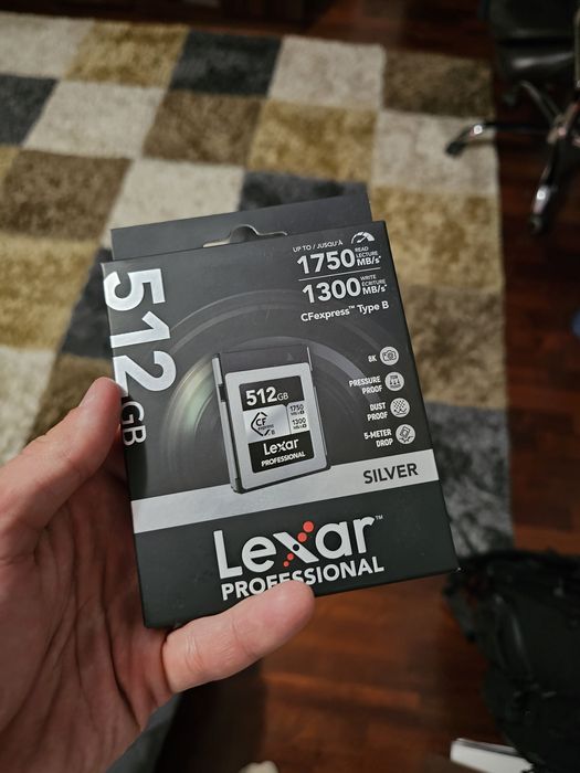 SIGILAT cu GARANTIE CfExpress type B Lexar