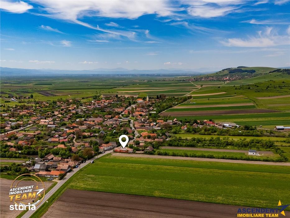 FILM! Pe 1.200mp teren+rezidenta cu gradina inflorata,aproape de Targu