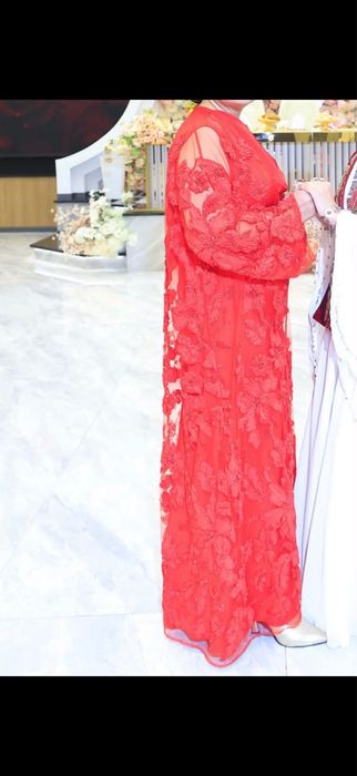Платье из ткани Elie saab