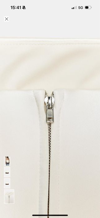 Zara- топ с естествени пера