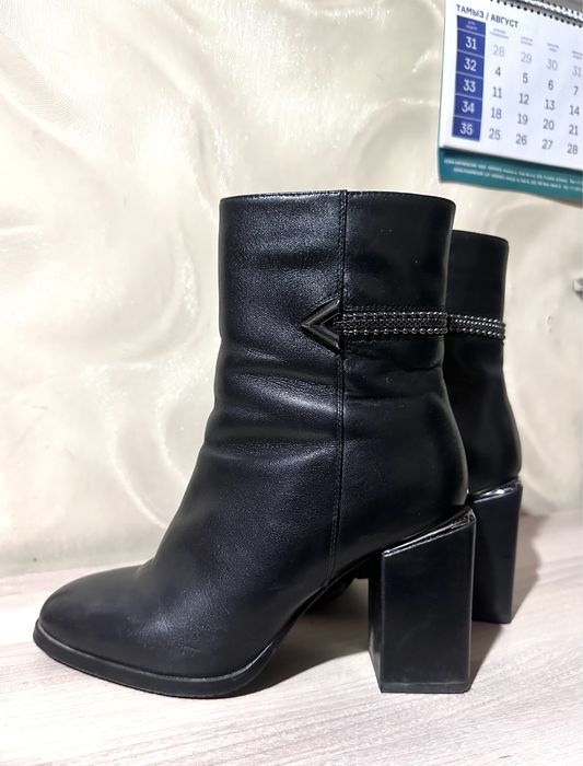 зимние ботильоны кожа, зима 37р