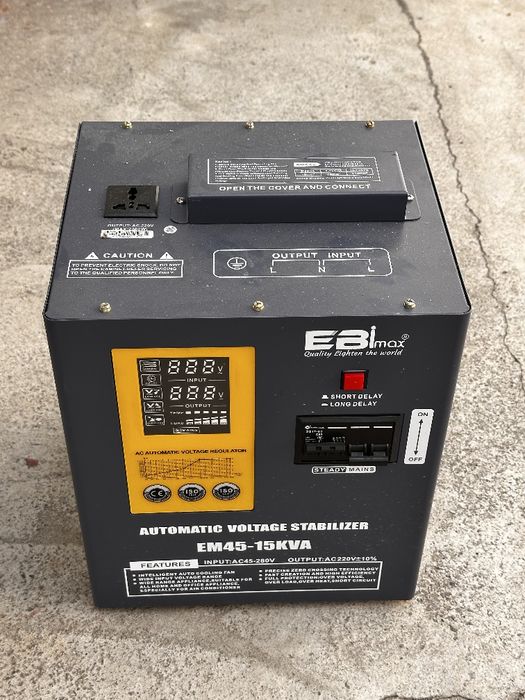 Продаётся стабилизатор напряжения EBImax 15 кВА