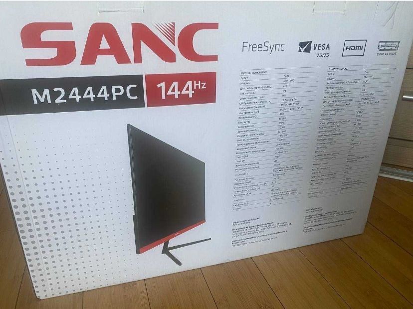 Монитор Sanc m2444pc 144герц