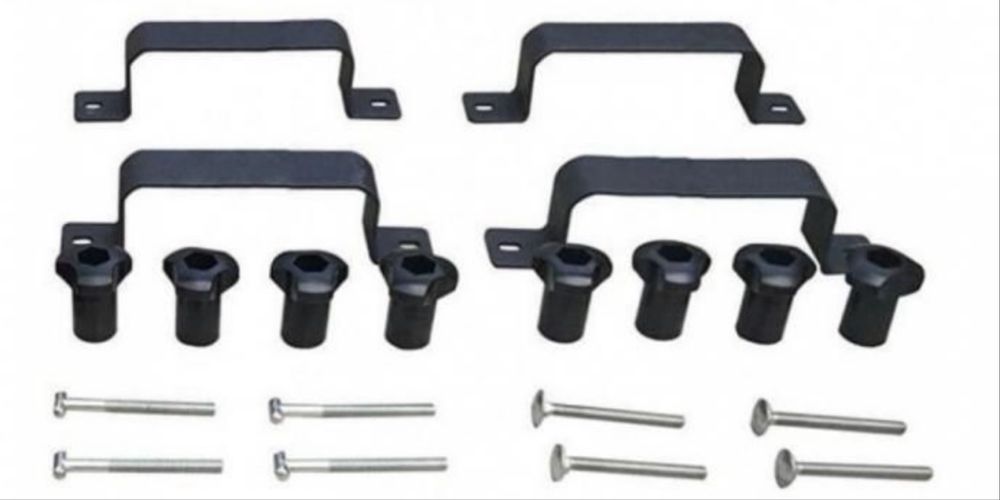 Стоманен багажник за покрив 140х100 см Багажник за таван на Джип