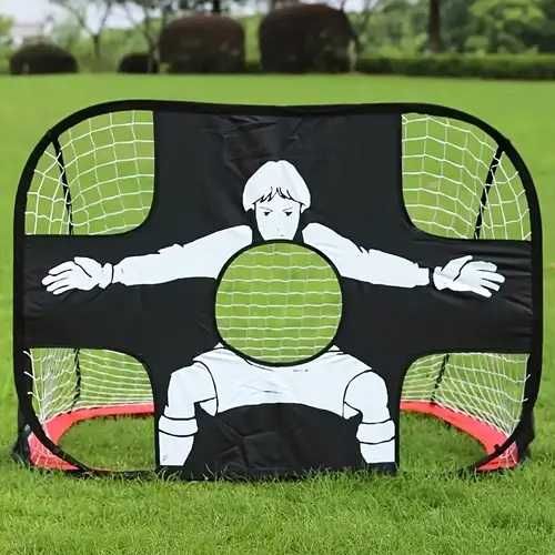 Футболна врата с целеви зони