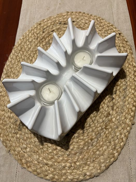 Керамичен свещник / подгревател с чаени свещи