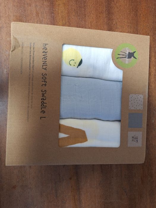 Комплект 3бр. бебешки пелени  Happy Fruits Lemon