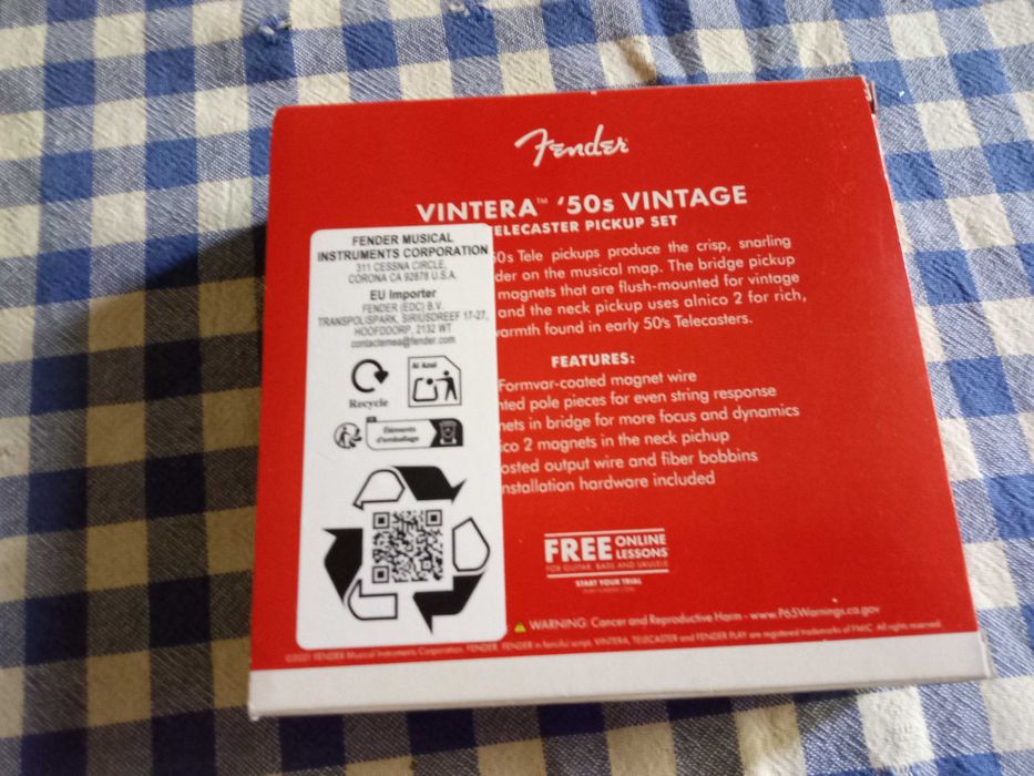 Адаптери Fender Vintera 50