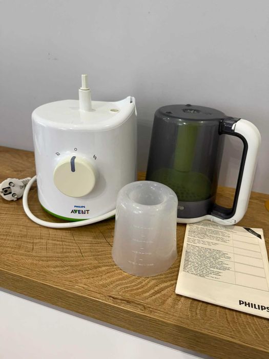 PHILIPS AVENT Комбиниран уред за готвене на пара с блендер