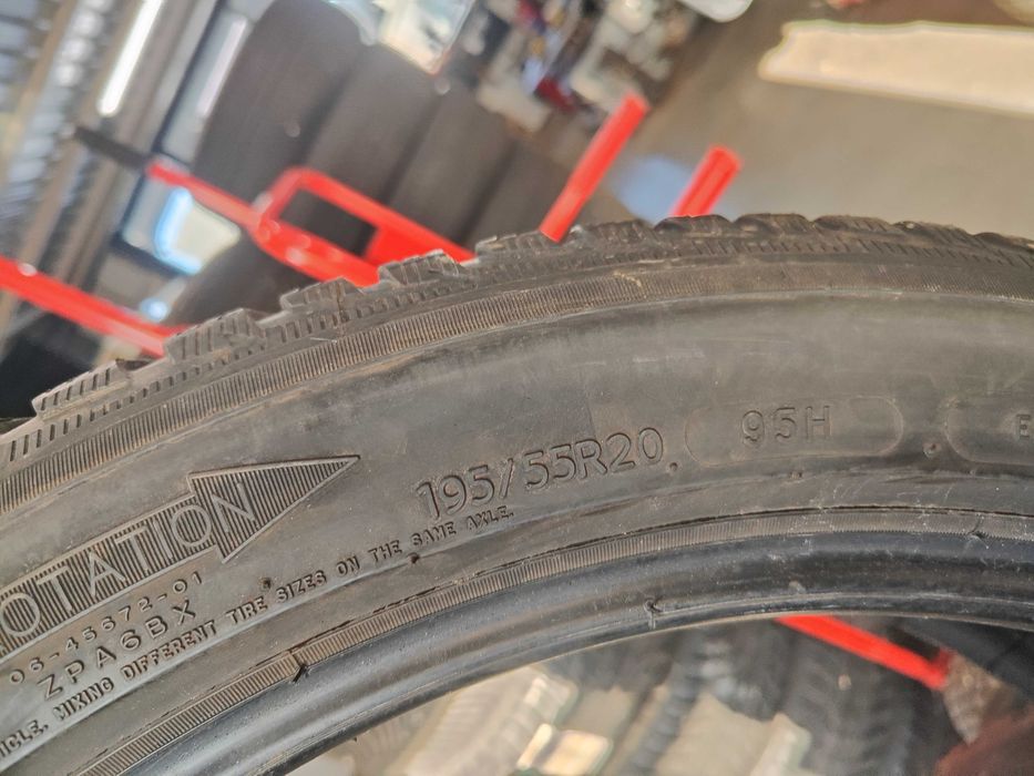 4бр.зимни гуми 195/55/20 Michelin