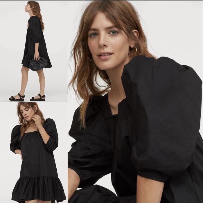 Черна рокля H&M ( XS)