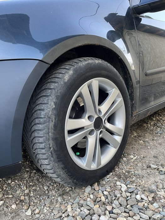 Vând jante+cauciucuri M/S 205/55/16 5x112