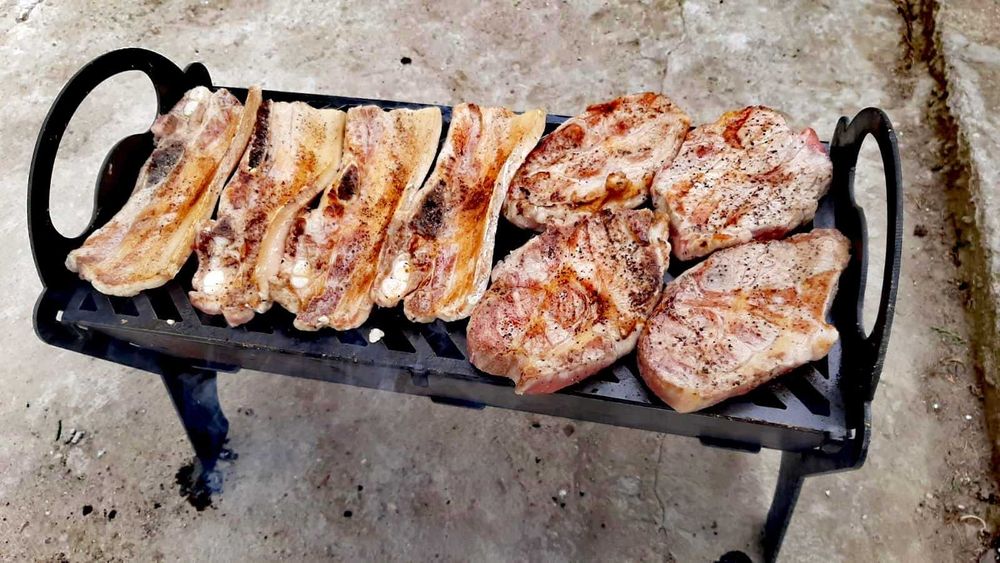 Gratar demontabil camping si pescuit TMD