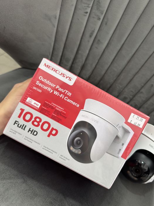 MERCUSYS MC500 Outdoor Pan/Tilt Wi-Fi Camera – Full HD 1080p