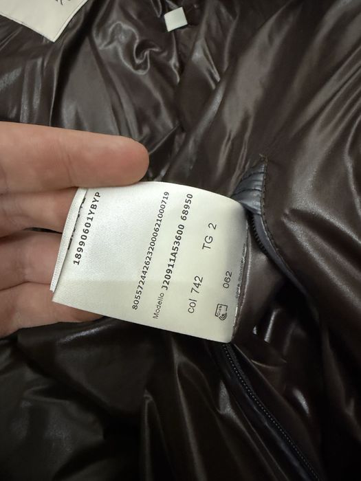 Vand geaca moncler originala albastru inchis