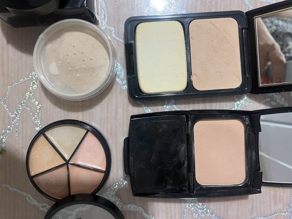 Тени пудра Dior Lancome Estee Lauder