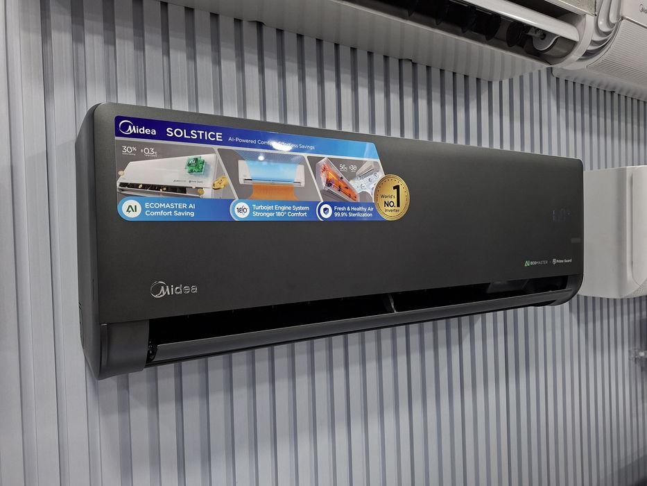 Кондиционер Midea Naomi Pro Ai Inverter Wi-Fi 7/9/12/18/24 BTU