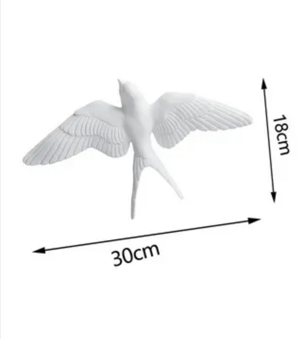 Пано ласточки декор на стену