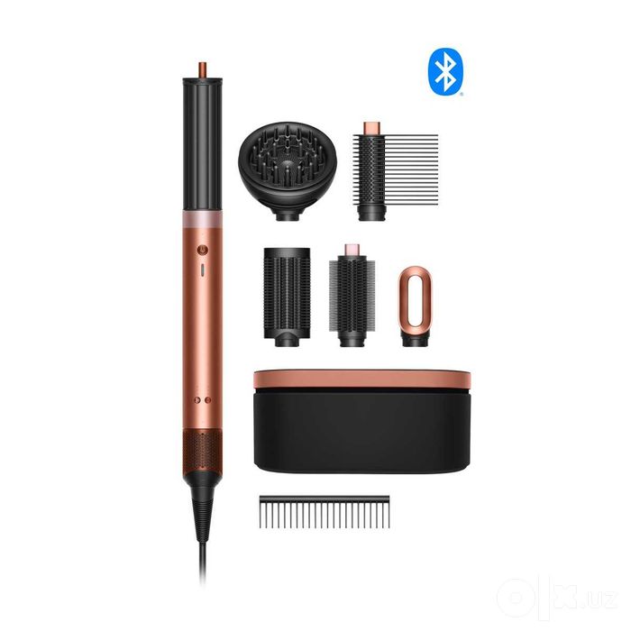 Dyson Coanda 2x Amber Silk — yangi multistayler, sovg'a qutisi bilan