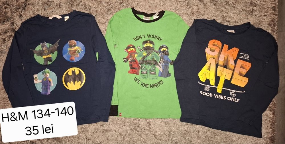 Lot hainute de casa/pijamale mar 122-140