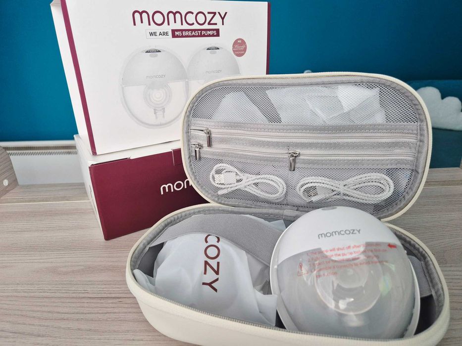 Помпа за кърма Momcozy M5, двоен комплект, 9 нива на изпомпване