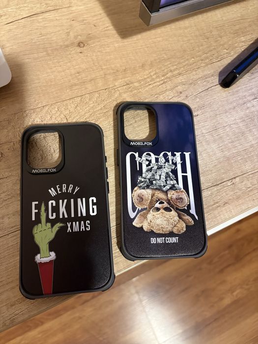 Vand 2 huse  iphone 16 mobil fox Proshock noi