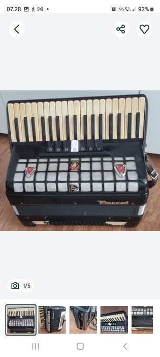 Hohner Verdi3 sita ,Hohner Virtuola 120 si  Parot