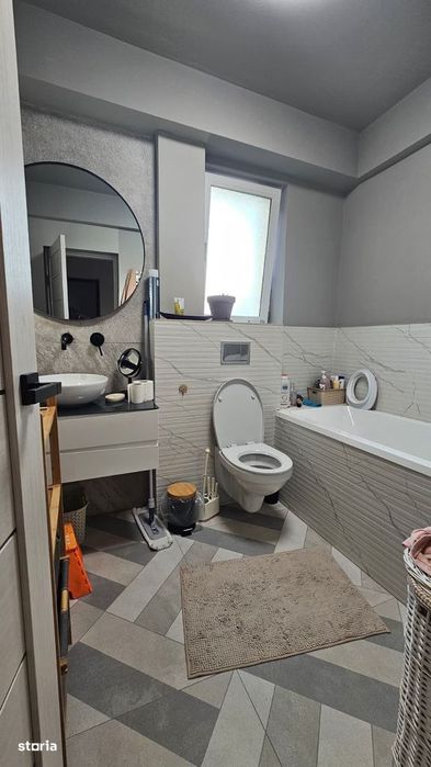 Apartament 3 camere - gradina 128mp - loc de parcare/mobilat+utilat