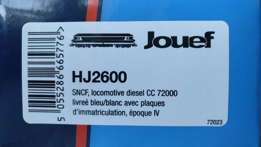 Macheta locomotiva diesel Jouef H0