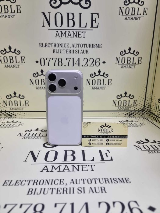 Noble Amanet - Iphone 17 Pro 256GB Bat:100%