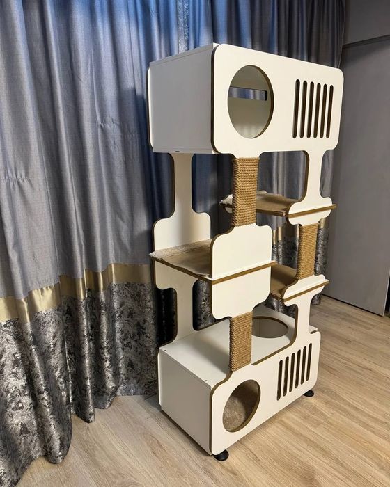 Уникальный и практичный домик для кошечек