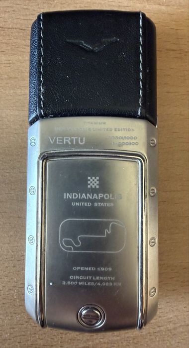 Vertu Indianapolis Limited Edition Titanium
