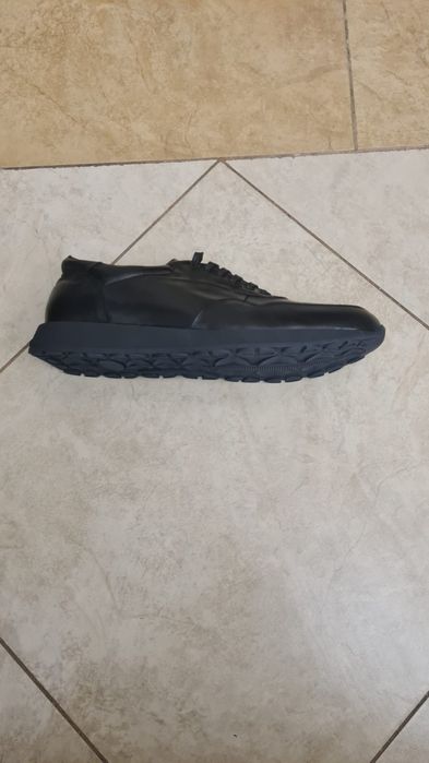 Кожаные кеды, новые