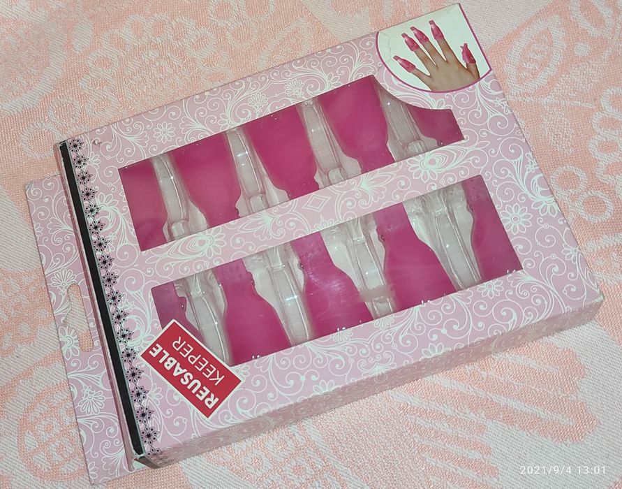 Зажимы для снятия лака. Маникюрный набор.