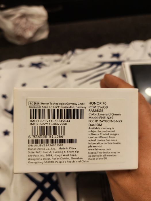 HONOR 70 Emerald Green
